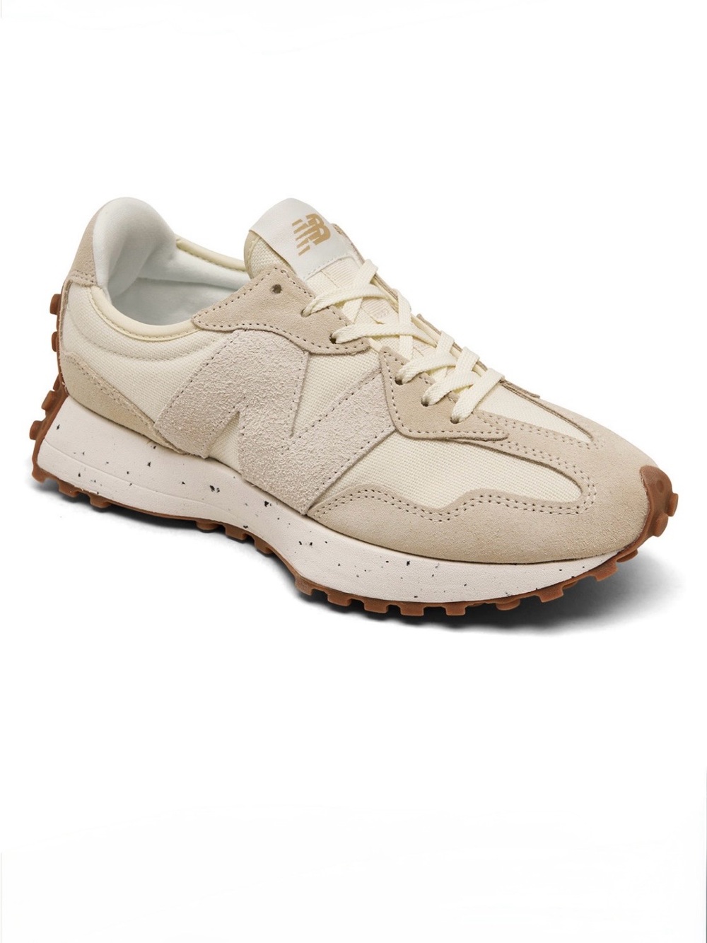 New Balance  327 in Cream and Tan